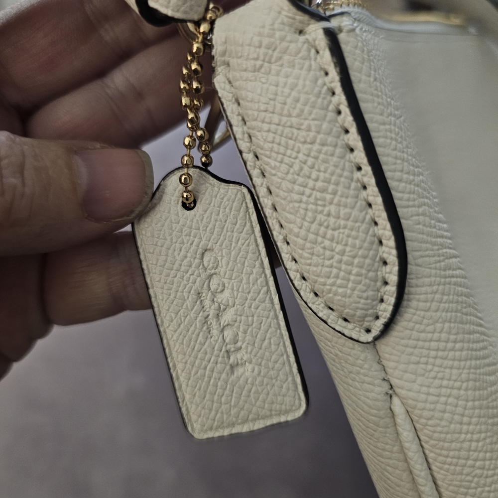 New Coach White Rowan File Crossbody Bag - Picture 4 of 16